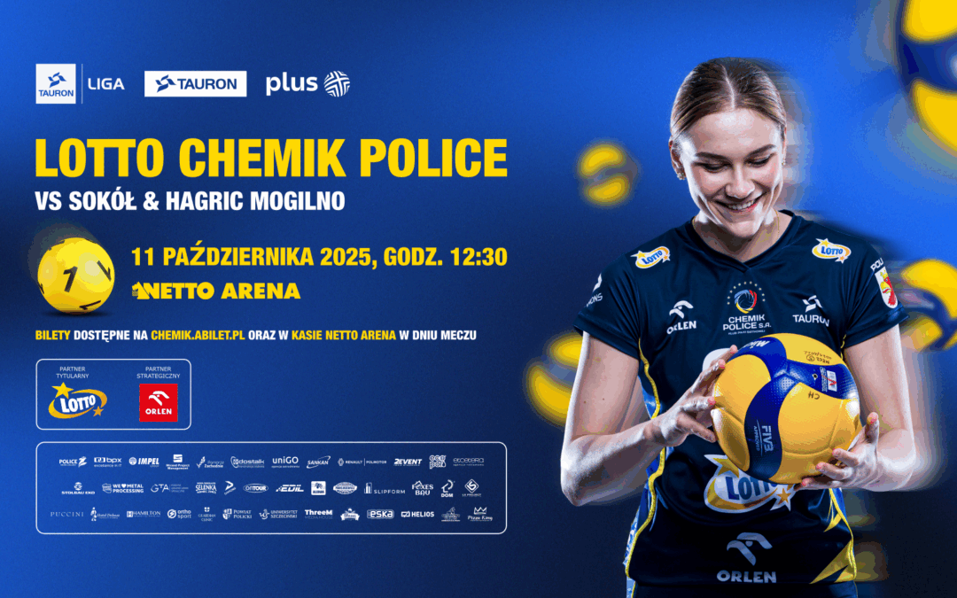 Bilety na mecz Lotto Chemik Police 11 października 2025 r.