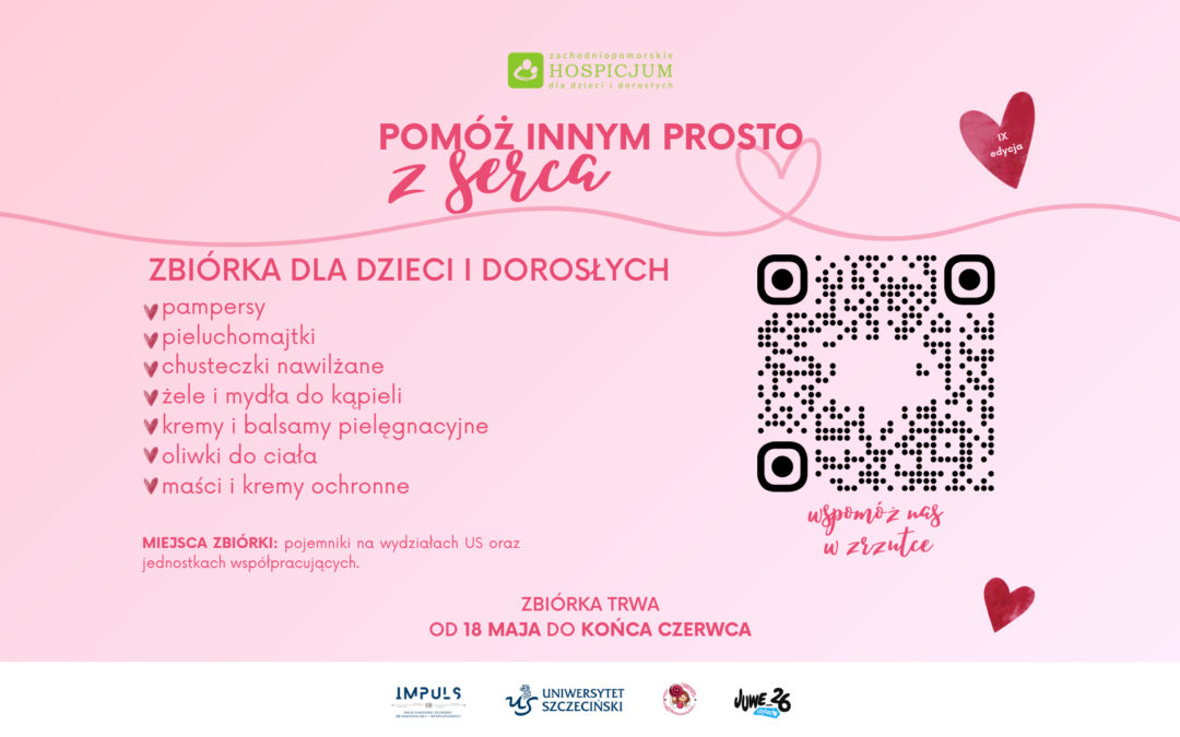 Zbiórka dla Zachodniopomorskiego Hospicjum dla Dzieci i Dorosłych w Szczecinie